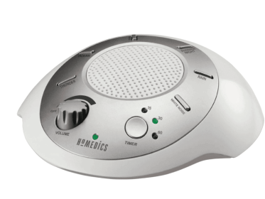 Homedics Sound Spa and White Noise Machine, 6 Relaxing Nature Sounds, Sound Therapy for Home, Office, Nursery