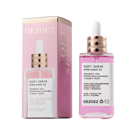 Soft Serve After Shave Oil -Strawberry &Vanilla Scent Repairing Oil After Shaving For Men And Women (Option: 1PCS)